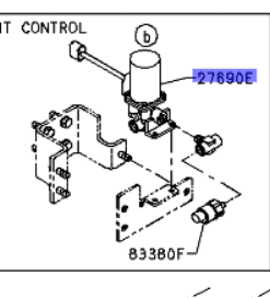 SOLENOID KIT W/BRACKETS