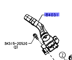 SWITCH ASSY - HEADLAMP DIMMER