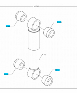 SHOCKABSORBER ASSY -RR