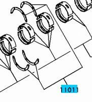 BEARING SET - CRANKSHAFT