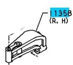 STAY - FLYWHEEL HOUSING SIDE