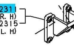BRACKET-ENG MTG-FR-RH