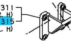 BRACKET-ENG MTG-FR-LH