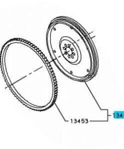 FLYWHEEL ASSY AUTO ALLISON