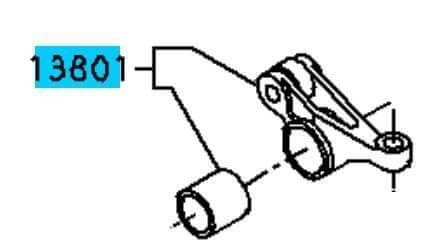 ARM SUB-ASY- VALVE ROCKER- NO1