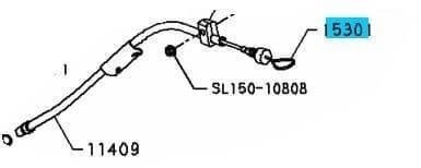 GAGE SUB ASSY - OIL LEVEL