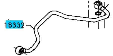 PIPE - WATER OUTLET - NO.1