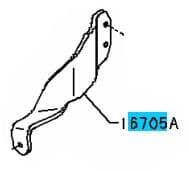 BRACKET SUB-ASSY - FAN SHROUD