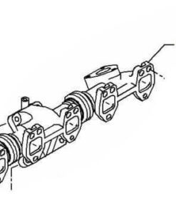 MANIFOLD SUB-ASSY - EXHAUST
