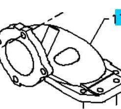 ELBOW- TURBINE OUTLET