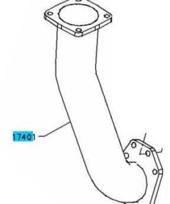 PIPE SUB-ASSY- EXHAUST