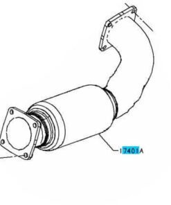 PIPE SUB-ASSY- EXHAUST
