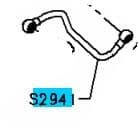 PIPE - AIR COMPR COOLANT-INLET