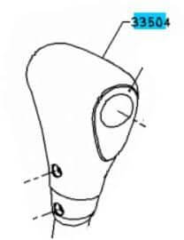 KNOB SUB ASSY - SHIFT LEVER