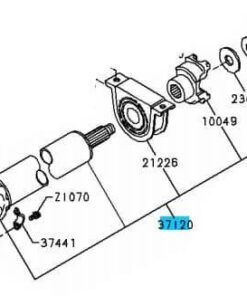 SHAFT ASSY PROP COUPLING FR