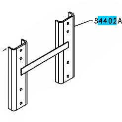 SUPPORT SUB-ASSY- AIR TANK