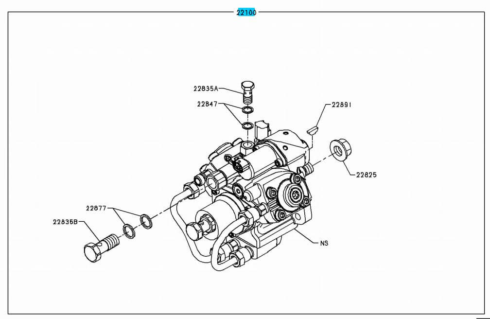 PUMP ASSY - FUEL SUPPLY 6CY