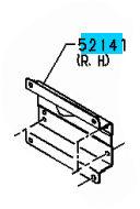 BUMPER STAY - FR -RH