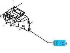 SUPPORT SUB ASSY-PEDAL BKT