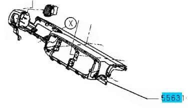 HOUSING - INSTR CLUSTER