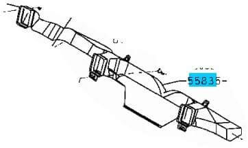 DUCT -HEATER TO REGISTER -CTR