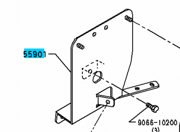 BRACKET SUB ASSY ELE