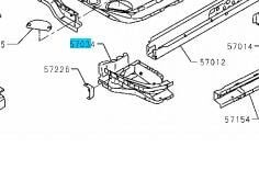 BRACKET SUB ASSY-CAB MTG FR-LH