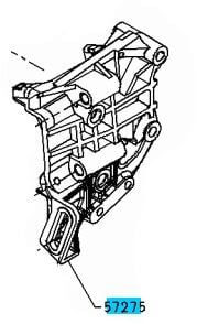 BRACKET- AIR CONDTNR COMPR MT