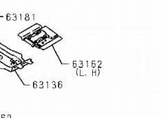 BRACKET -ROOM LAMP -LH