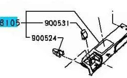 TRIM ASSY- DOOR INSIDE UPR- RH