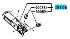 TRIM ASSY- DOOR INSIDE UPR- LH