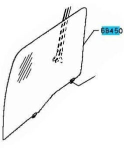 GLASS ASSY -DOOR WINDOW