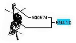 LOCK ASSY - DOOR - RH