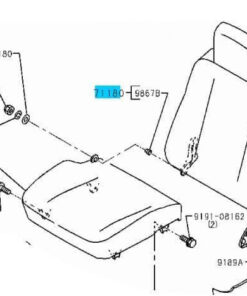 F CUSHION & BACK ASSY