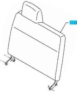 BACK ASSY SEAT RH