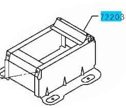 LEG SUB ASSY LH SEAT