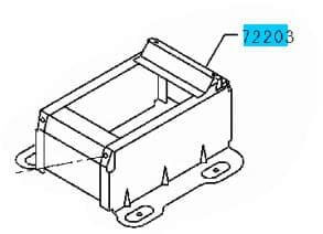LEG SUB ASSY LH SEAT