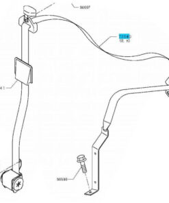 BELT ASSY FR SEAT 3 POINT