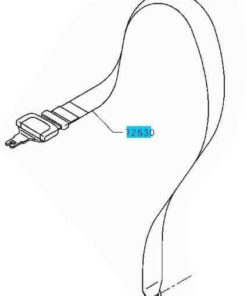 BELT ASSY - FR SEAT LAP T