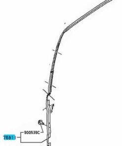 WEATHERSTRIP -FR CORNER -RH