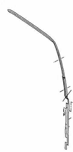 WEATHERSTRIP -FR CORNER -LH