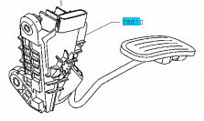 PEDAL ASSY - ACCELERATOR