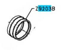 HOSE AIR INTAKE FROM AIR CLEAN