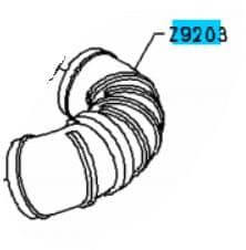 HOSE INTAKE F AIR CLEAN