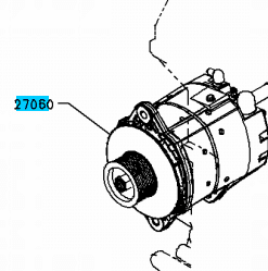 F ALTERNATOR 28SI 12V 180A