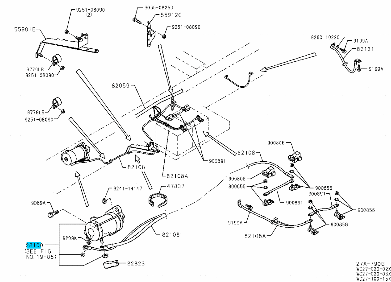 ENGINE ROOM MAIN WIRE