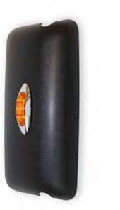 MIRROR R VIEW BACK W/L BLK