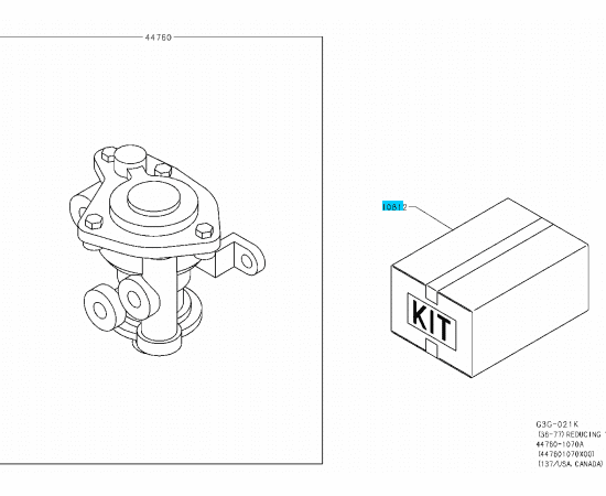 106813 VALVE MAINTEN