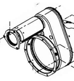 DPF CHAMBER SUBASY -W/CATALYST