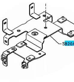 BRACKET SUB-ASSY- SENSOR